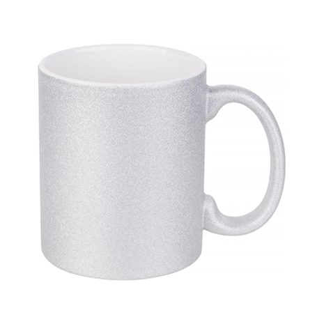 11oz330mlGlitterMug(Silver)-2